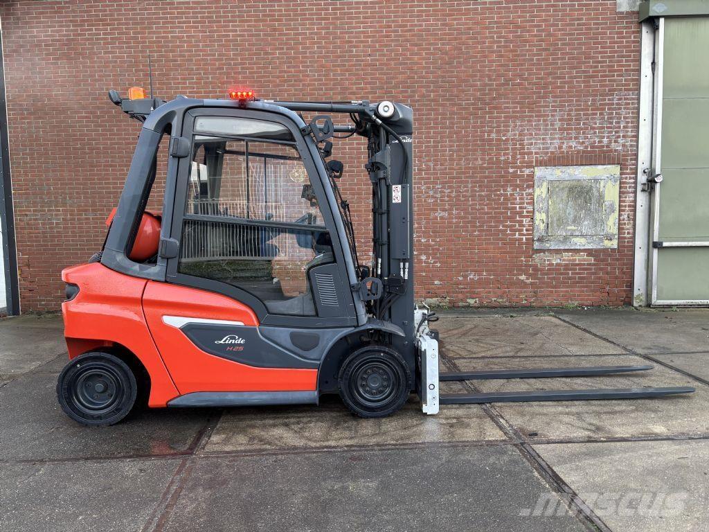 Linde H25T-01 LPG heftrucks