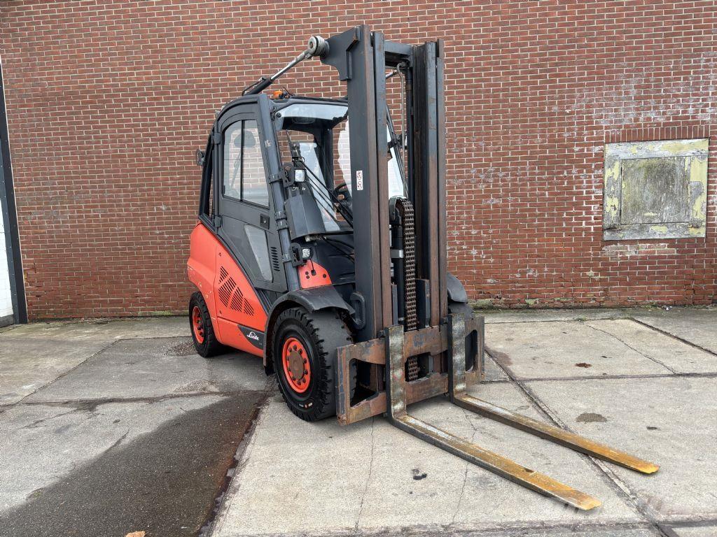 Linde H50T-02 LPG heftrucks
