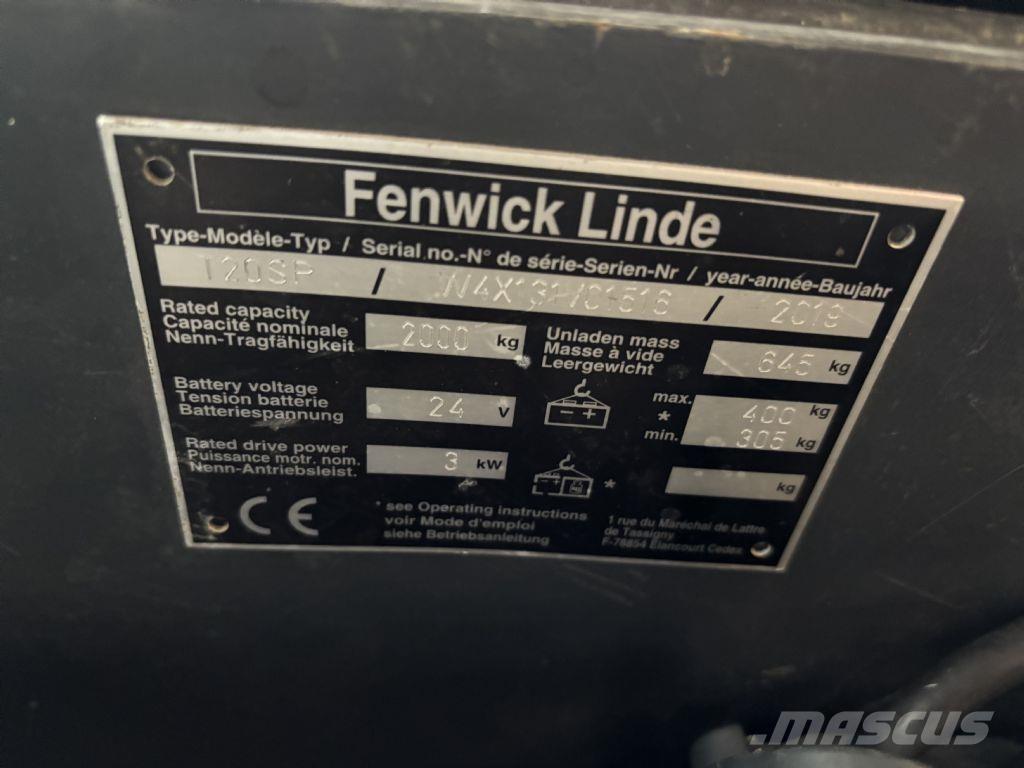 Linde T20 SP Zelfrijdende stapelaars