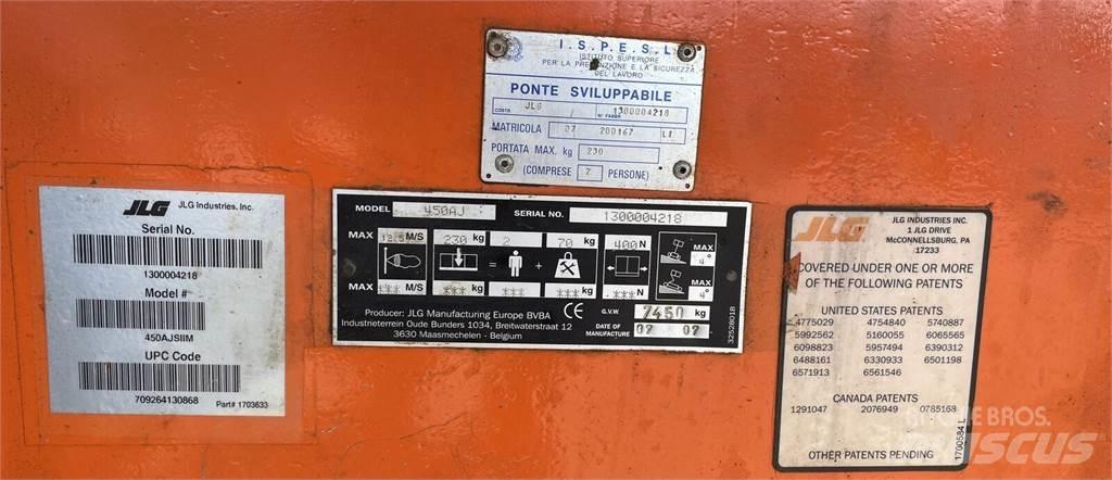 JLG  Gelenkteleskoparbeitsbühnen