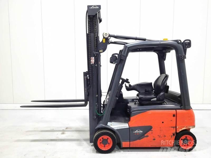 Linde E16P-02 Elektrische heftrucks