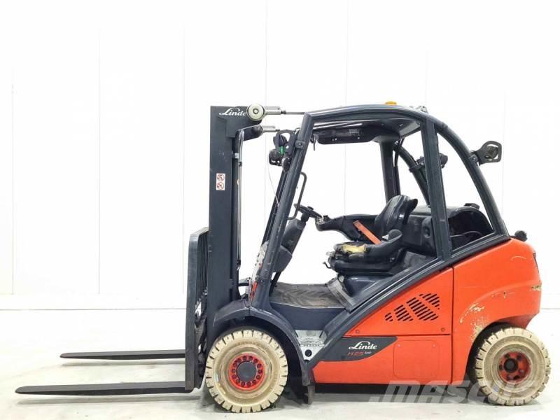 Linde H25T-02 LPG heftrucks