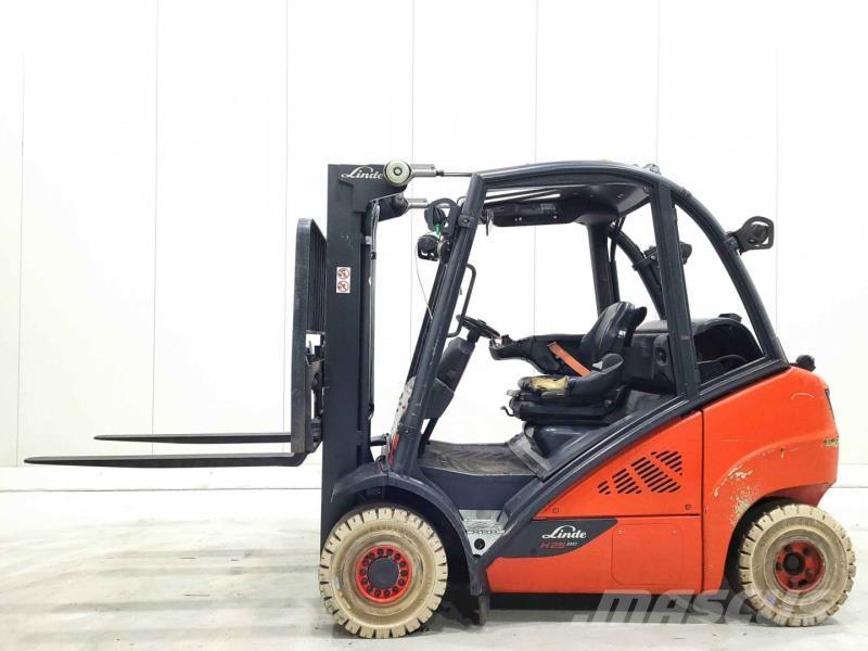 Linde H25T-02 LPG heftrucks