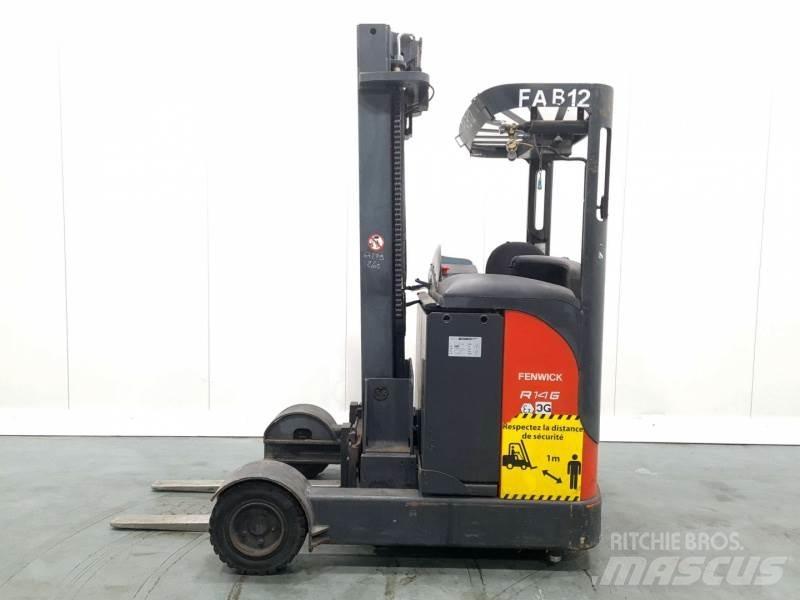 Linde R14G-12 115 PRYOBAN Schubmaststapler