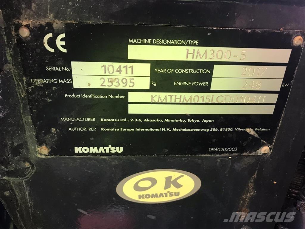 Komatsu HM300-5 Dumper - Knickgelenk