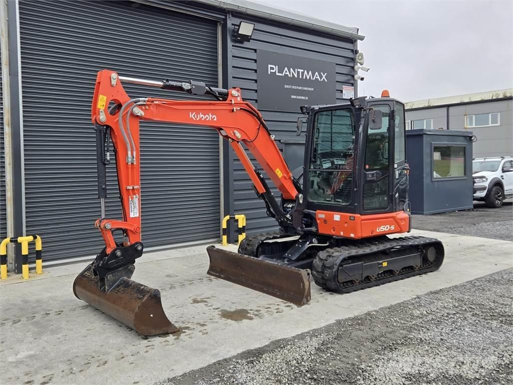 Kubota U50-5 Midibagger  7t - 12t