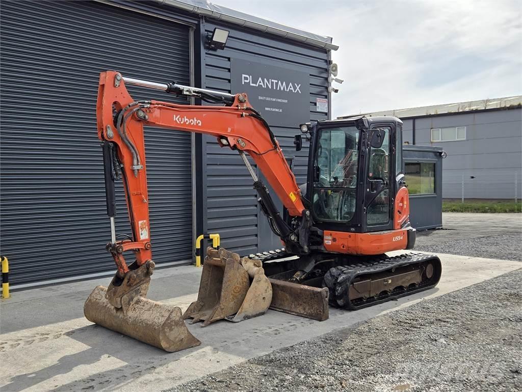 Kubota U55-4 Midibagger  7t - 12t