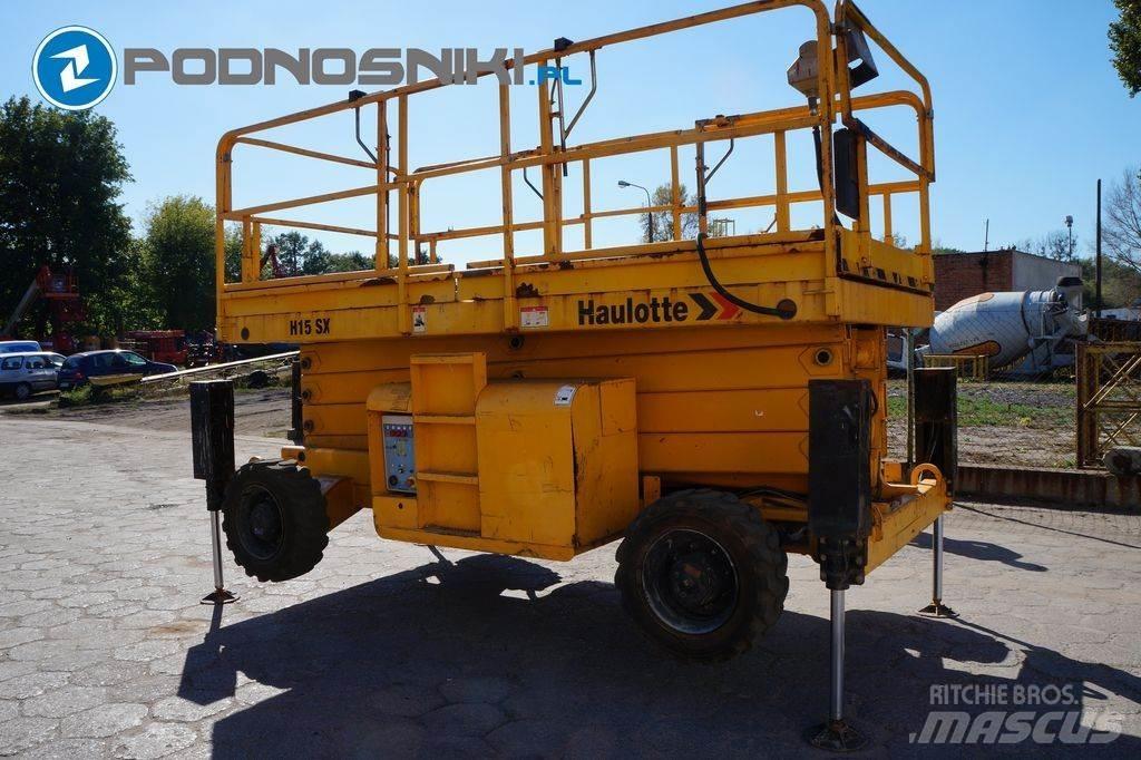 Haulotte H15SX Scheren-Arbeitsbühnen