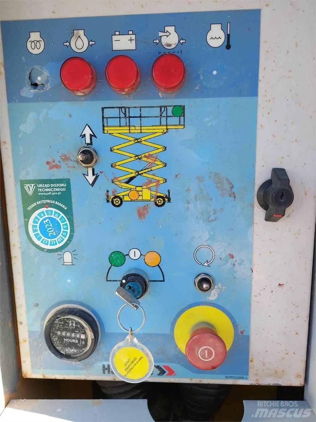 Haulotte H15SX Scheren-Arbeitsbühnen