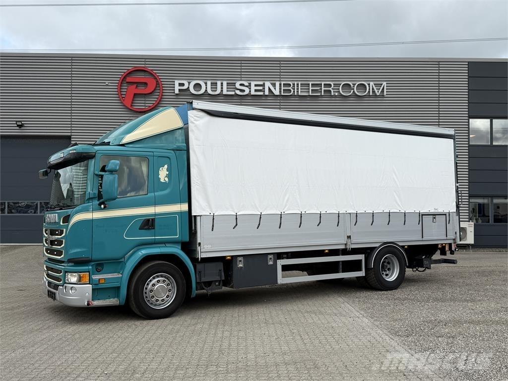 Scania G320 4x2 Pritsche & Plane