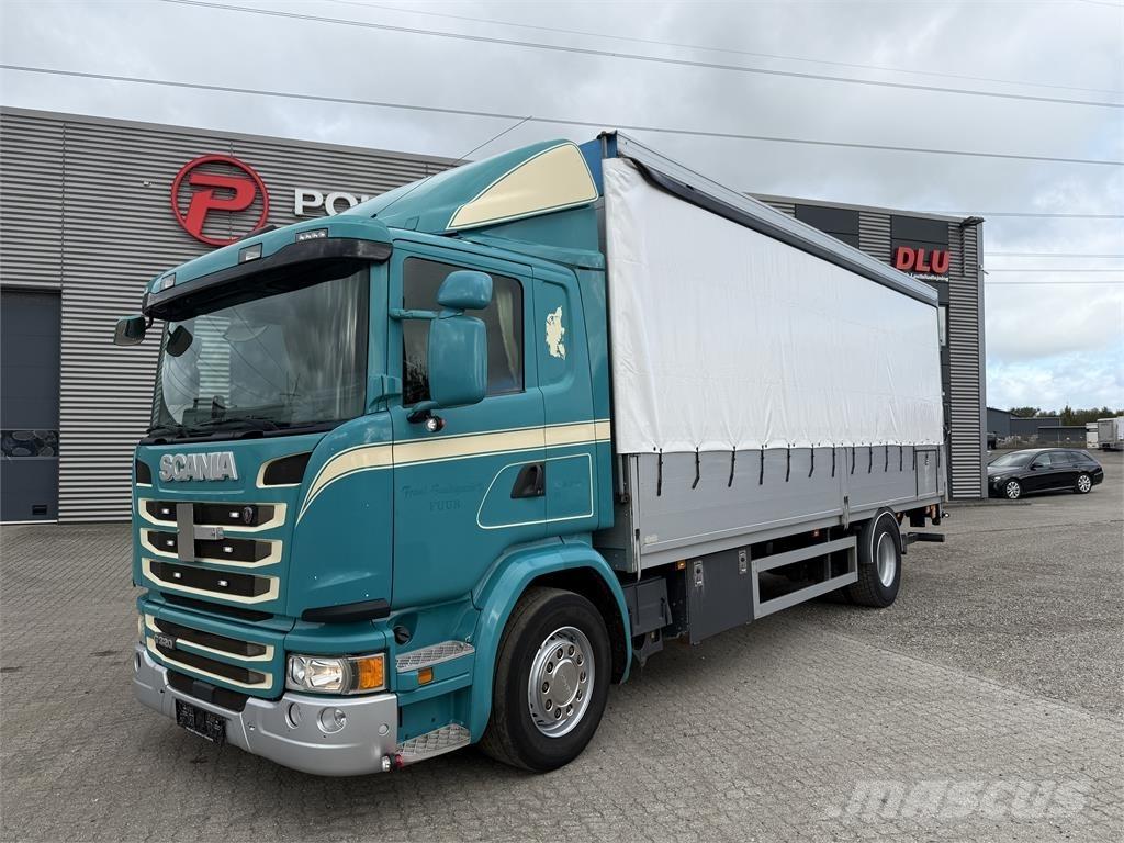 Scania G320 4x2 Pritsche & Plane