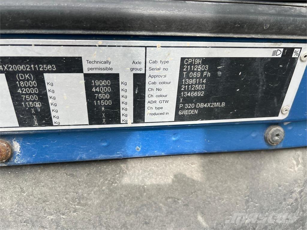 Scania P320 Kofferaufbau