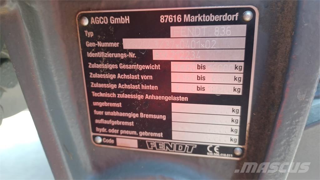 Fendt 828 SCR Traktoren