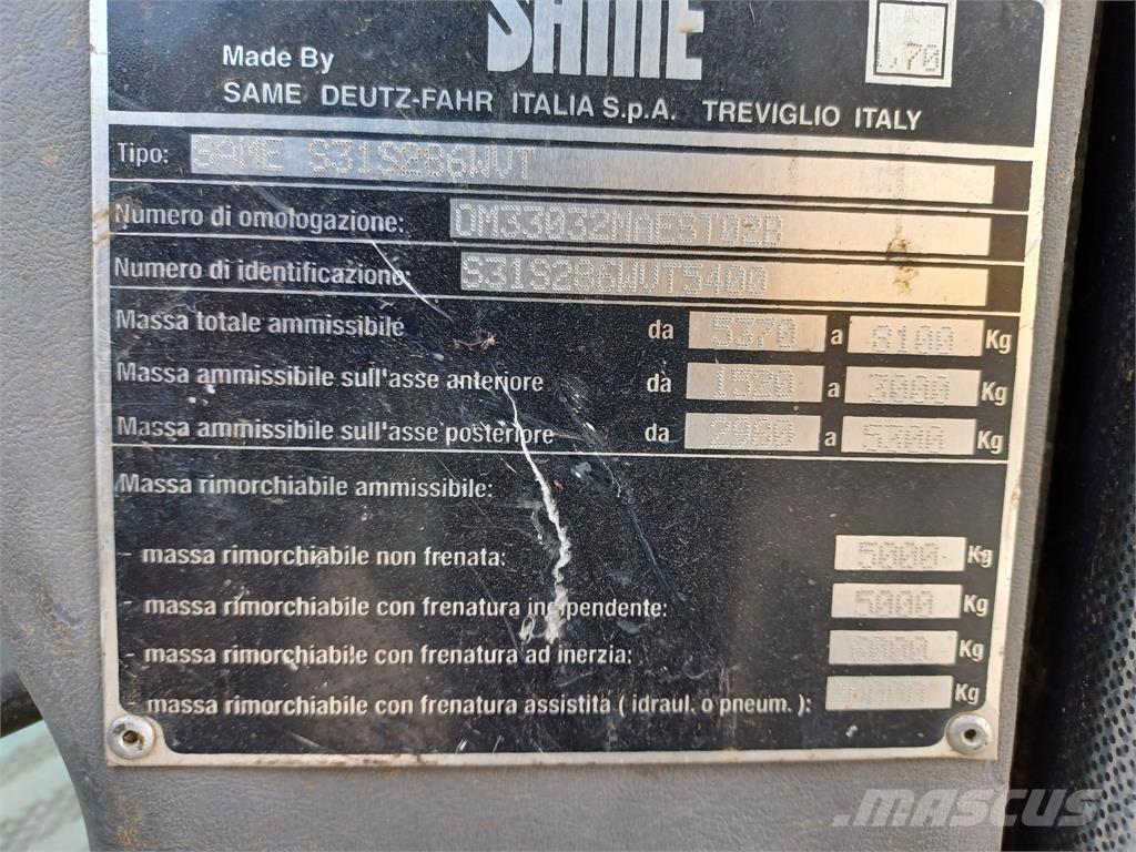 Same SILVER 130 Tractors