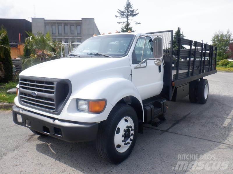 Ford F-650 Pritschenwagen/Pritschenwagen mit Seitenklappe