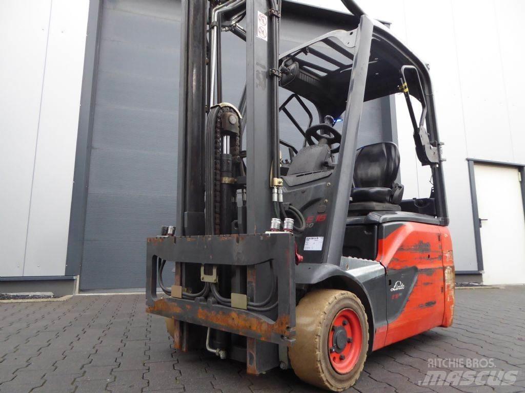 Linde E16-02 Elektrische heftrucks