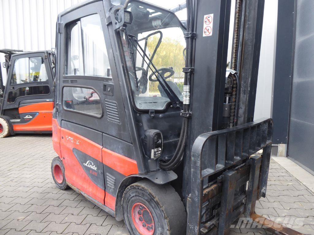 Linde E25-01 Elektrische heftrucks