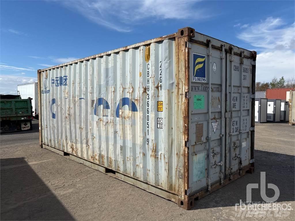  20 ft Standard Spezialcontainer