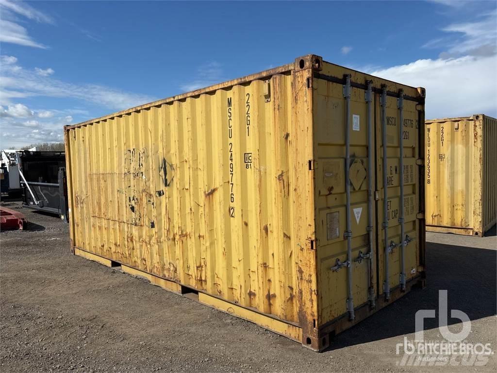  20 ft Standard Spezialcontainer