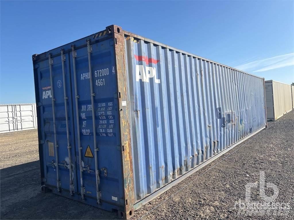  40 ft High Cube Spezialcontainer