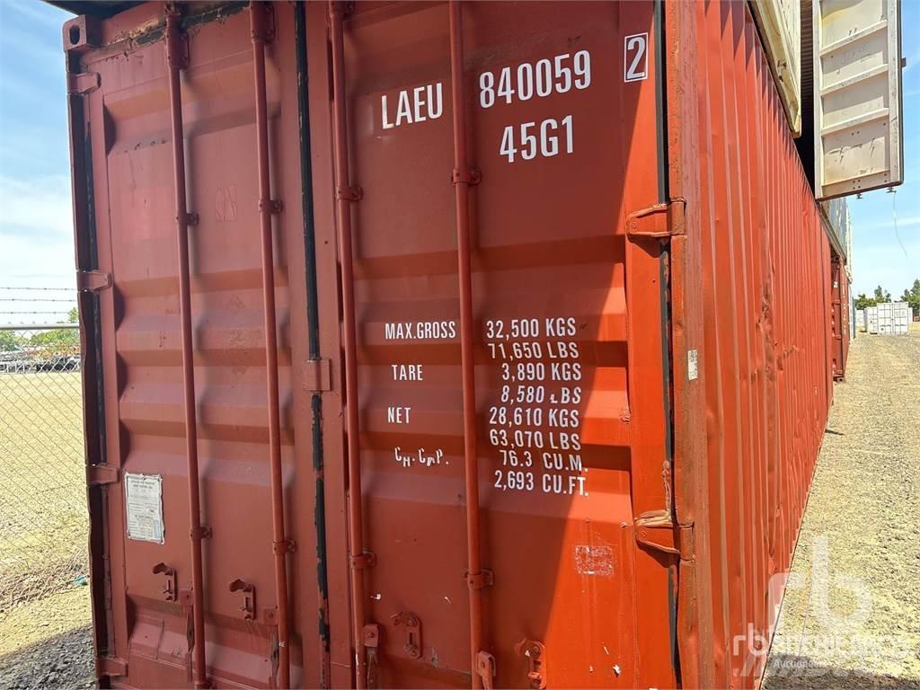  40 ft High Cube Spezialcontainer