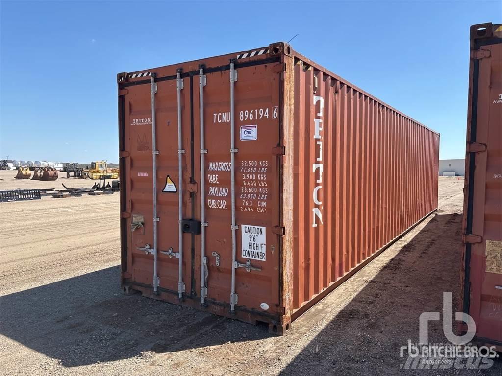  40 ft High Cube Spezialcontainer