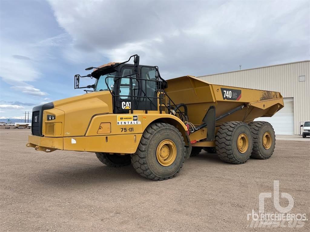 CAT 740GC Dumper - Knickgelenk