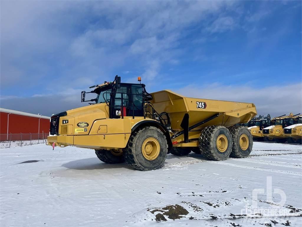 CAT 745 Dumper - Knickgelenk