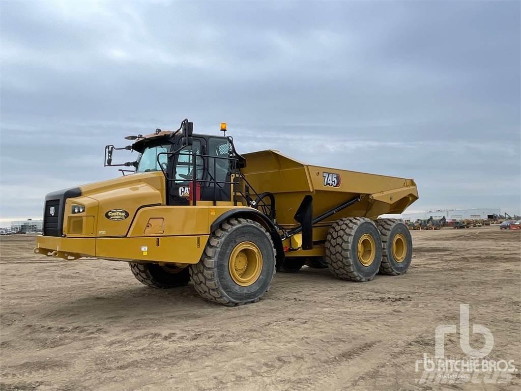 CAT 745 Dumper - Knickgelenk