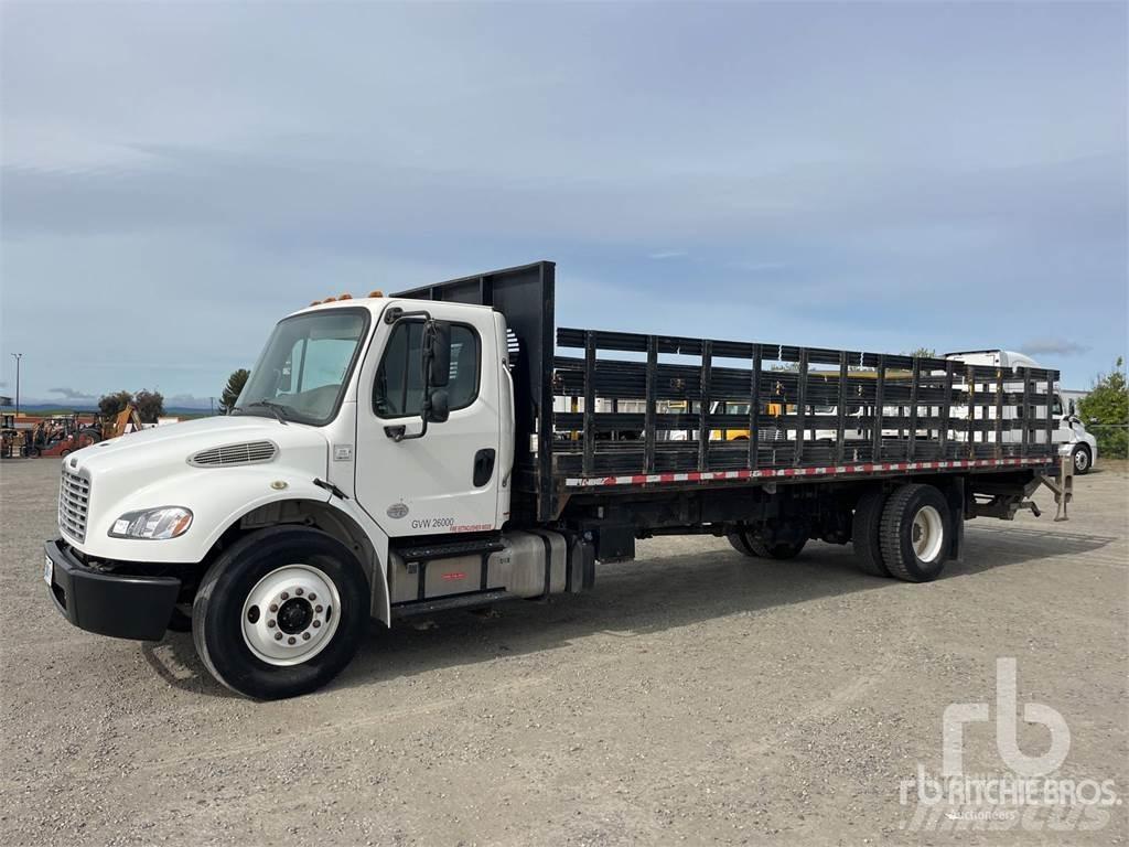 Freightliner M2 Pritschenwagen/Pritschenwagen mit Seitenklappe
