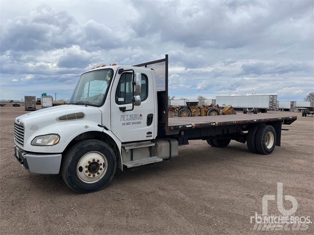 Freightliner M2 Pritschenwagen/Pritschenwagen mit Seitenklappe