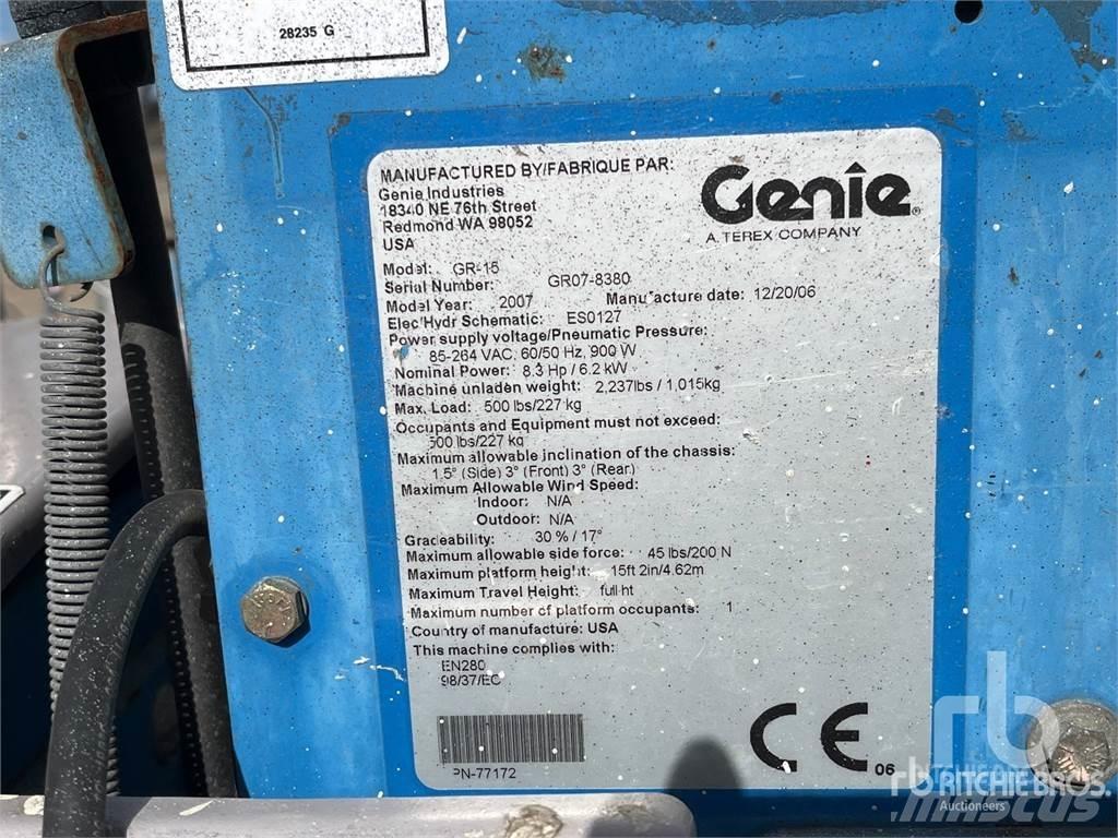 Genie GR15 Gelenkteleskoparbeitsbühnen