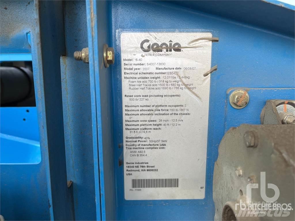 Genie S40 Gelenkteleskoparbeitsbühnen