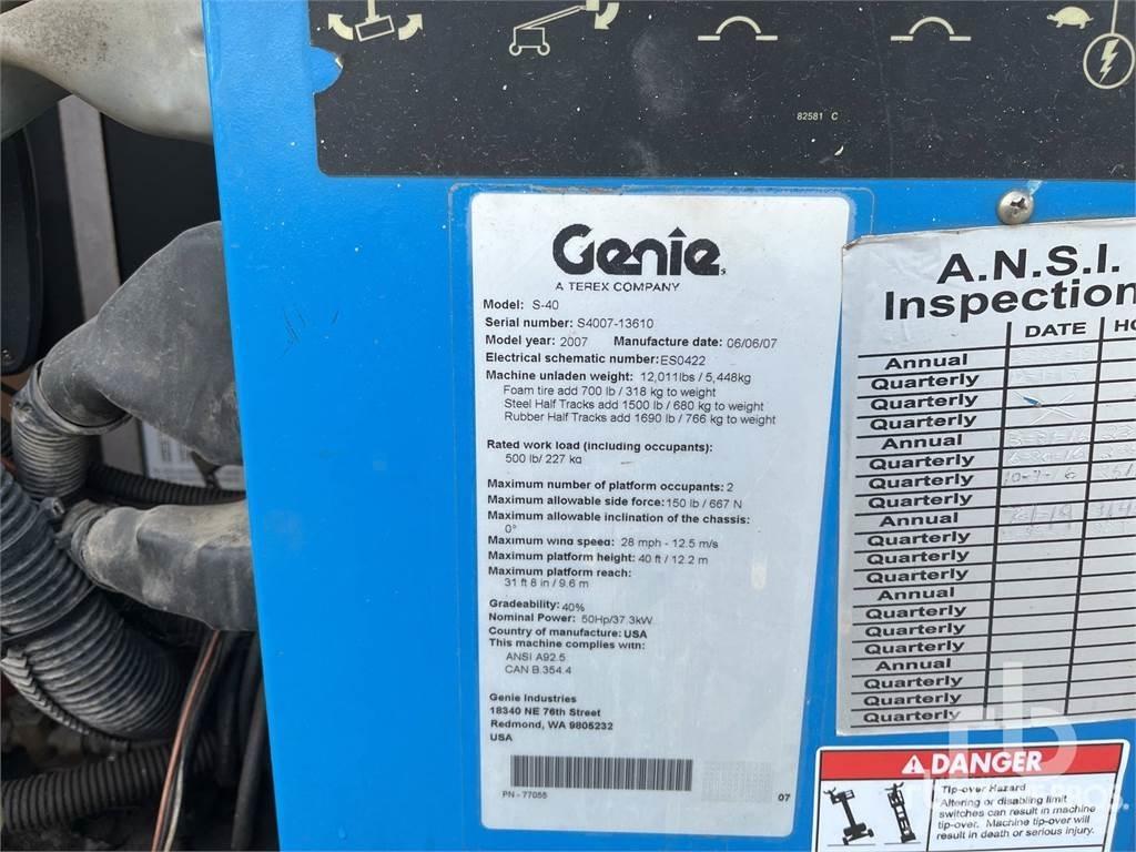 Genie S40 Gelenkteleskoparbeitsbühnen