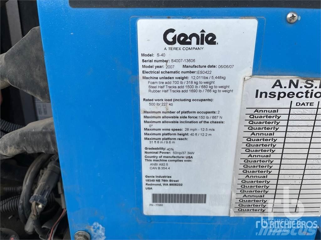 Genie S40 Gelenkteleskoparbeitsbühnen