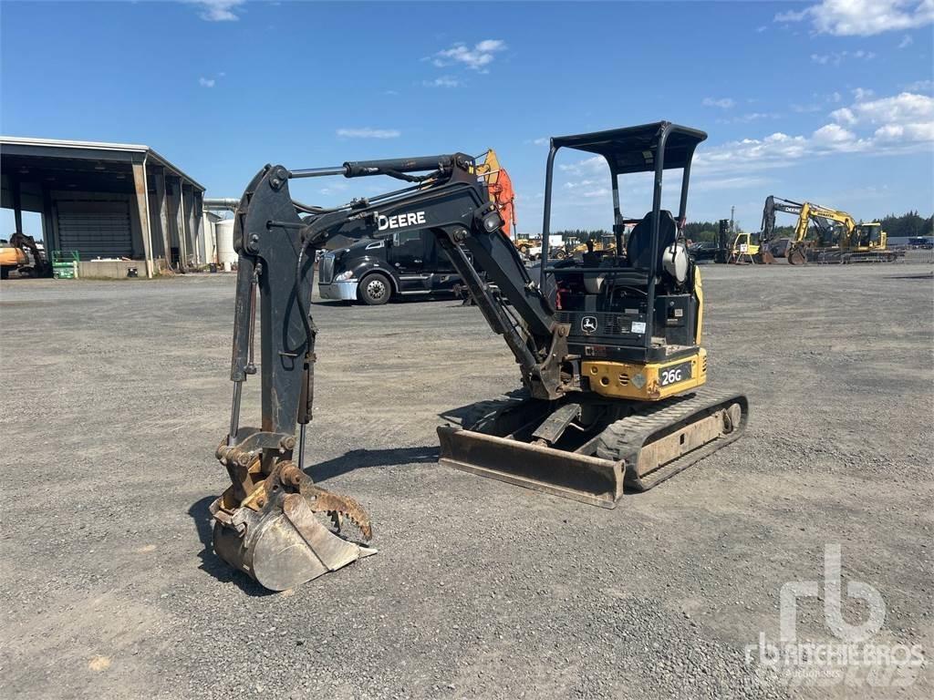 John Deere 26G Minibagger < 7t