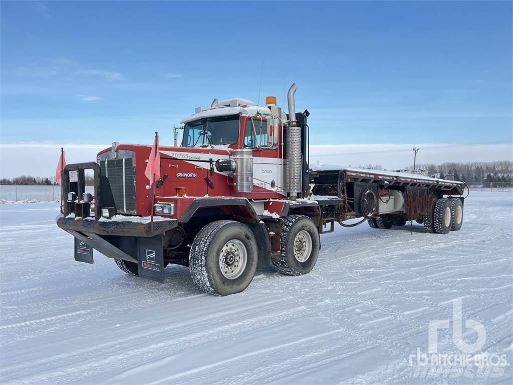 Kenworth C550 Pritschenwagen/Pritschenwagen mit Seitenklappe