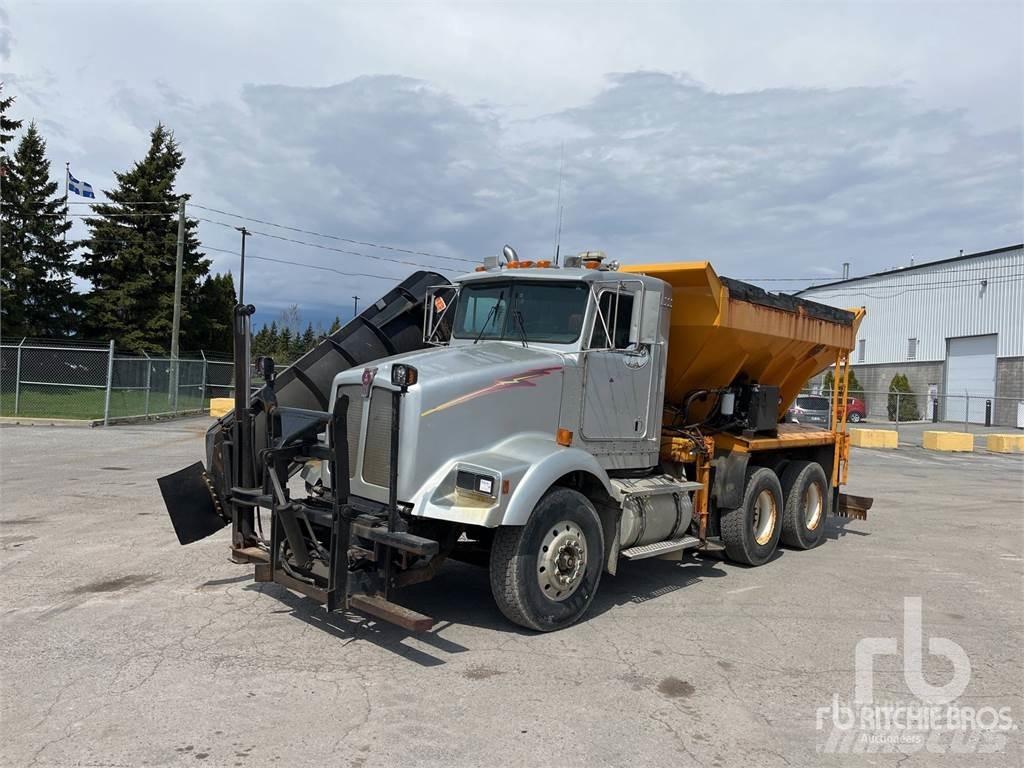 Kenworth T450 Schneeschilde und -pflüge