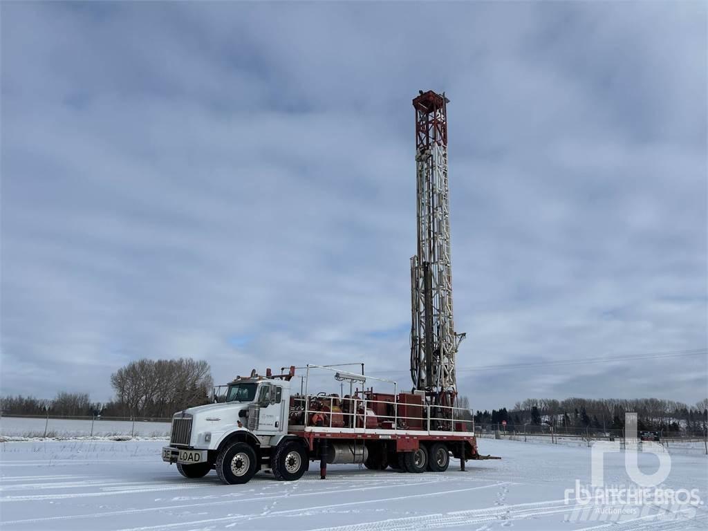 Kenworth T800 Fahrzeug mit mobiler Bohranlage