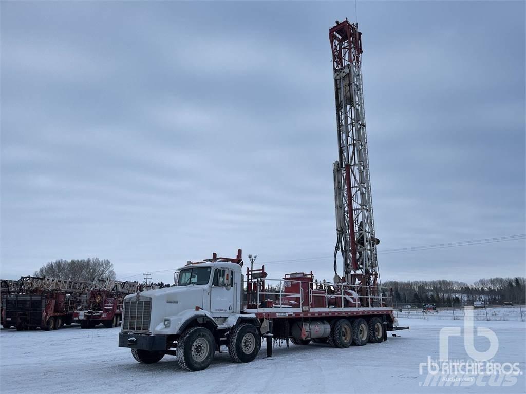 Kenworth T800 Fahrzeug mit mobiler Bohranlage
