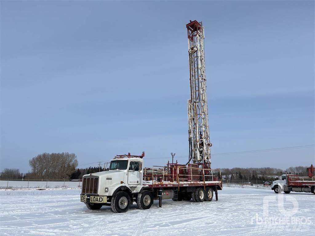 Kenworth T800 Fahrzeug mit mobiler Bohranlage