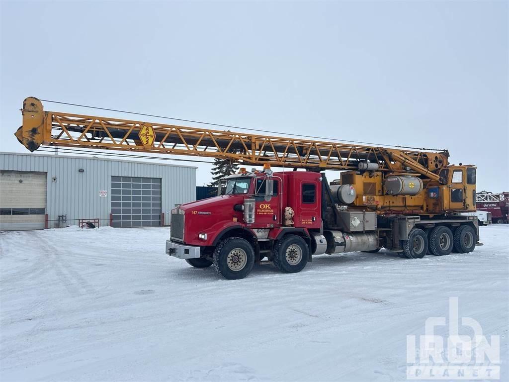 Kenworth T800 Fahrzeug mit mobiler Bohranlage