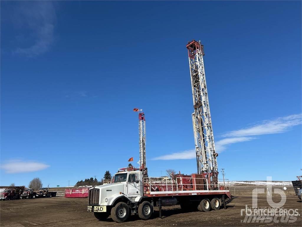 Kenworth T800B Fahrzeug mit mobiler Bohranlage