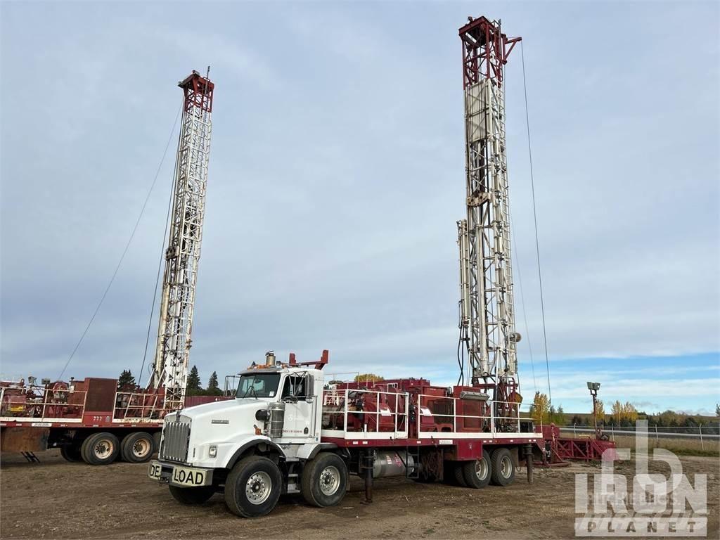 Kenworth T800B Fahrzeug mit mobiler Bohranlage