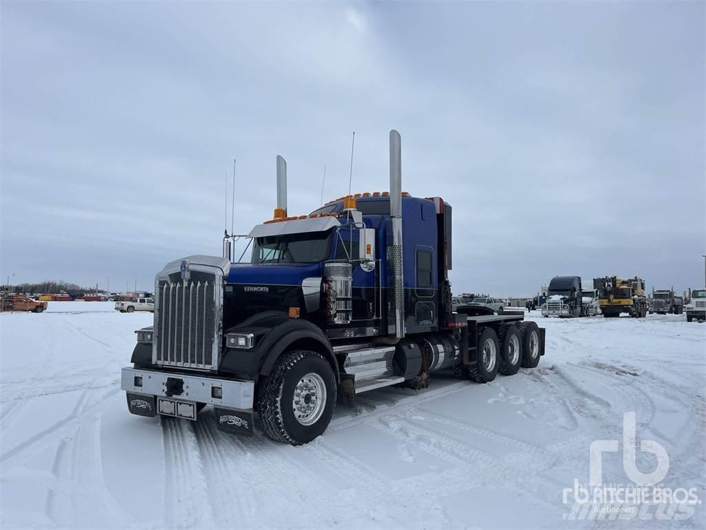 Kenworth W900 Pritschenwagen mit Seilwinde