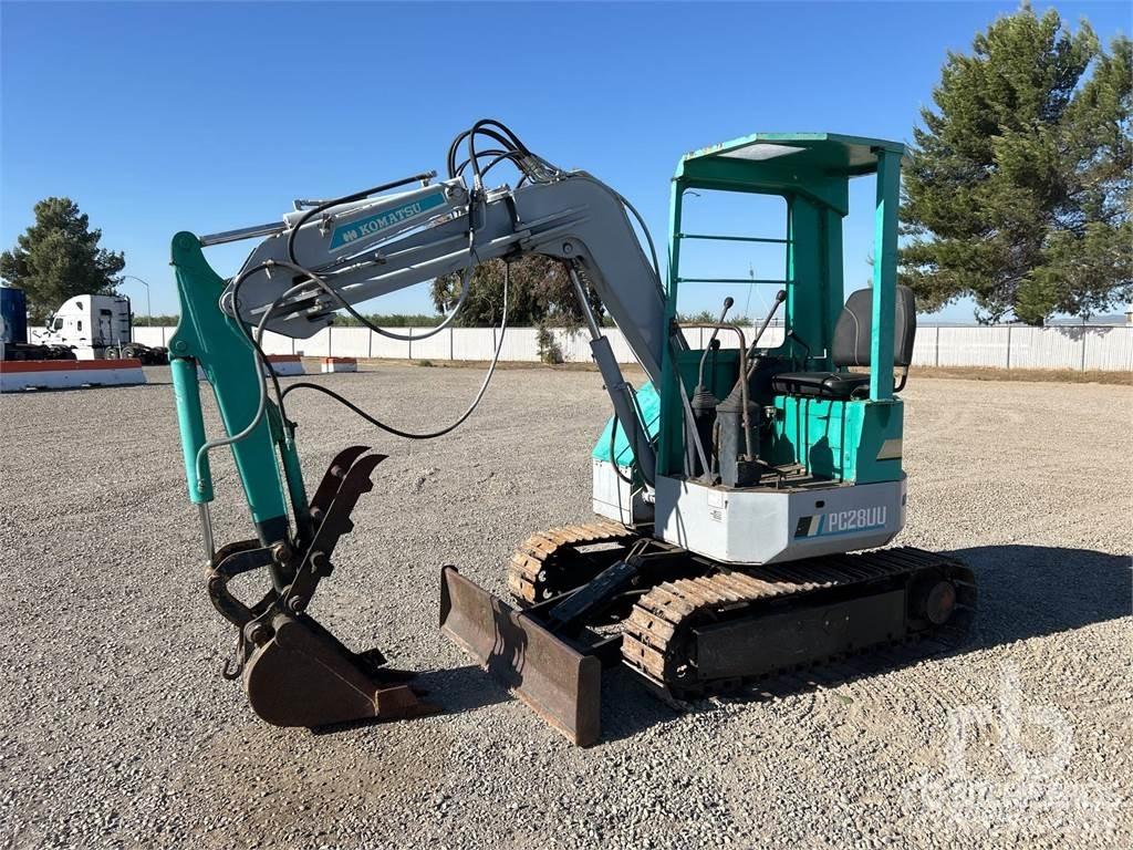 Komatsu PC28UU Minibagger < 7t