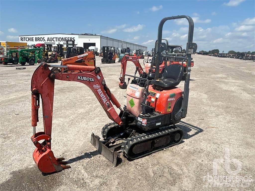 Kubota K008-3 Minibagger < 7t