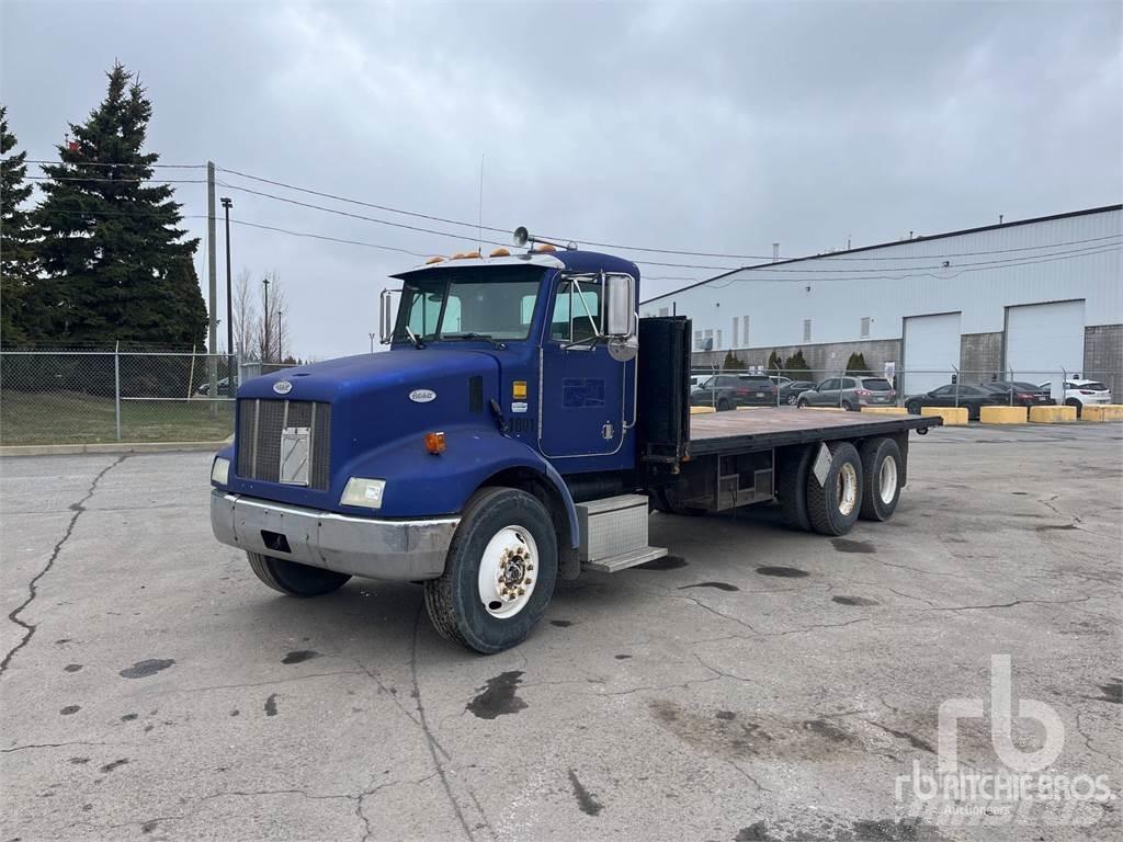 Peterbilt 330 Pritschenwagen/Pritschenwagen mit Seitenklappe