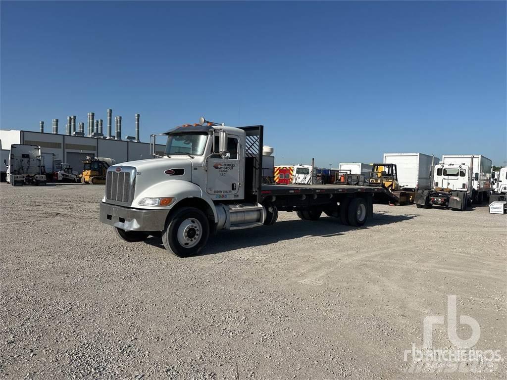 Peterbilt 337 Pritschenwagen/Pritschenwagen mit Seitenklappe