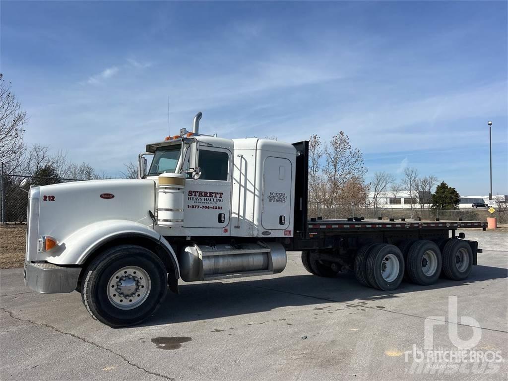 Peterbilt 367 Pritschenwagen/Pritschenwagen mit Seitenklappe